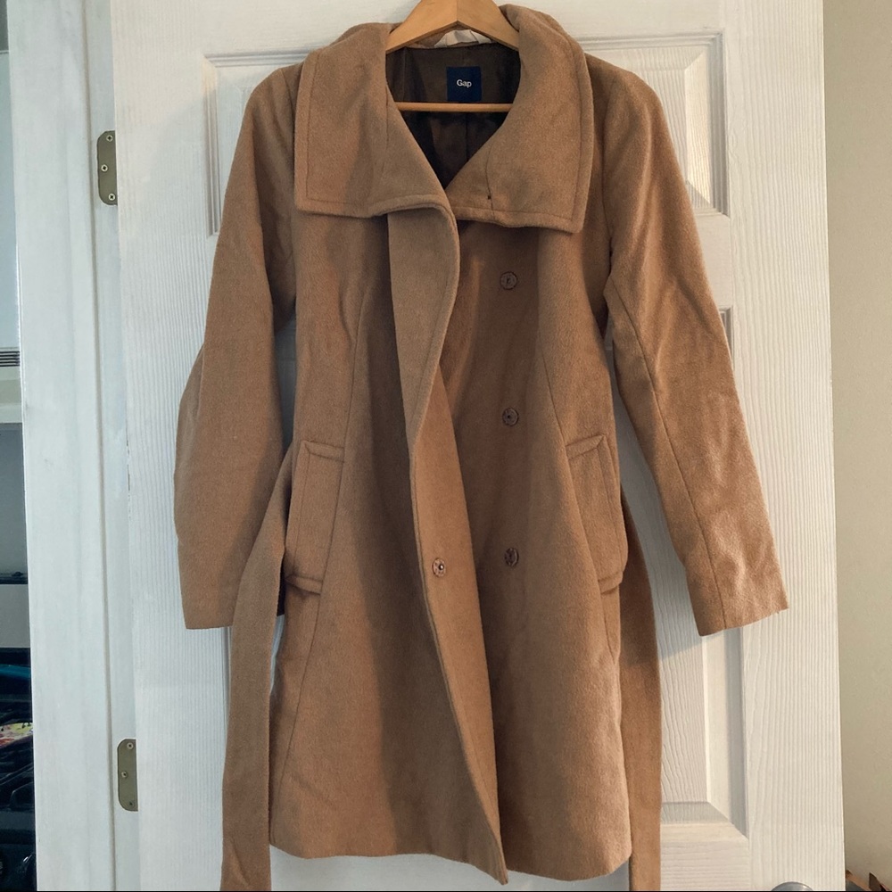 Gap wool blend coat
